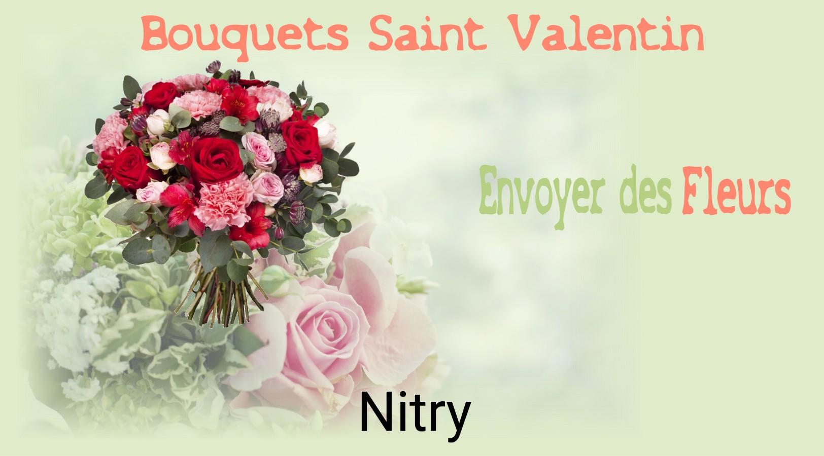 Roses de Saint-Valentin livrées à Nitry